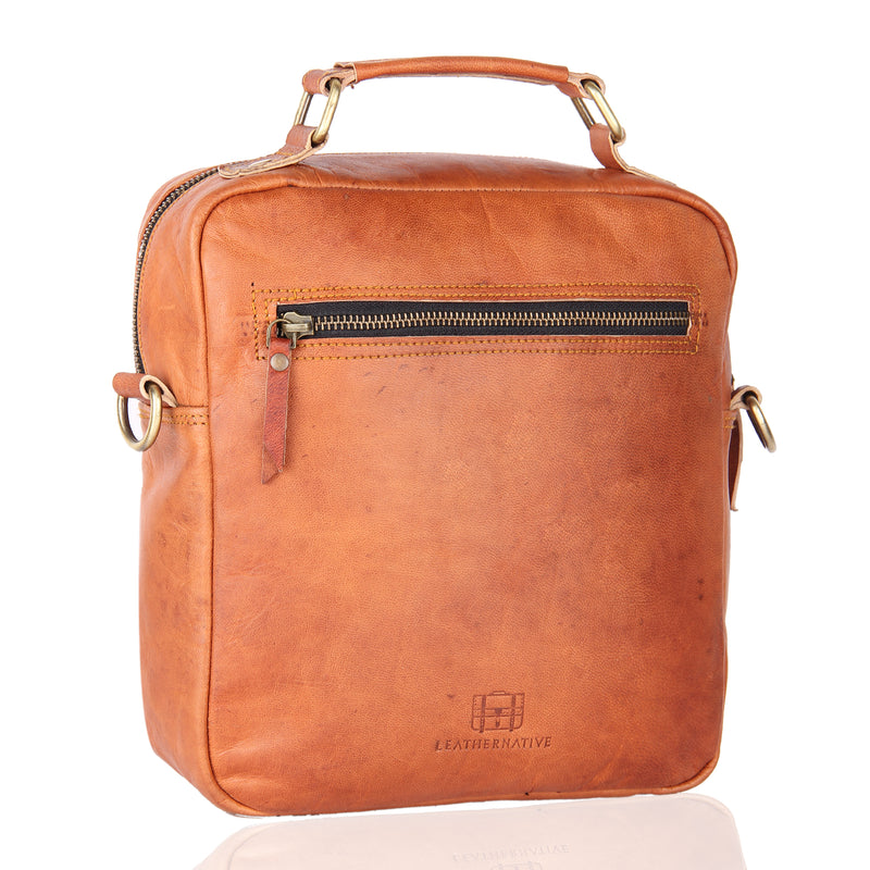 NEW Men's Genuine Vintage Brown Briefcase